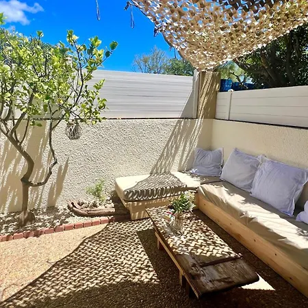 Le Farniente Front De Mer Clim Wifi Jardin Parking Apartment Leucate